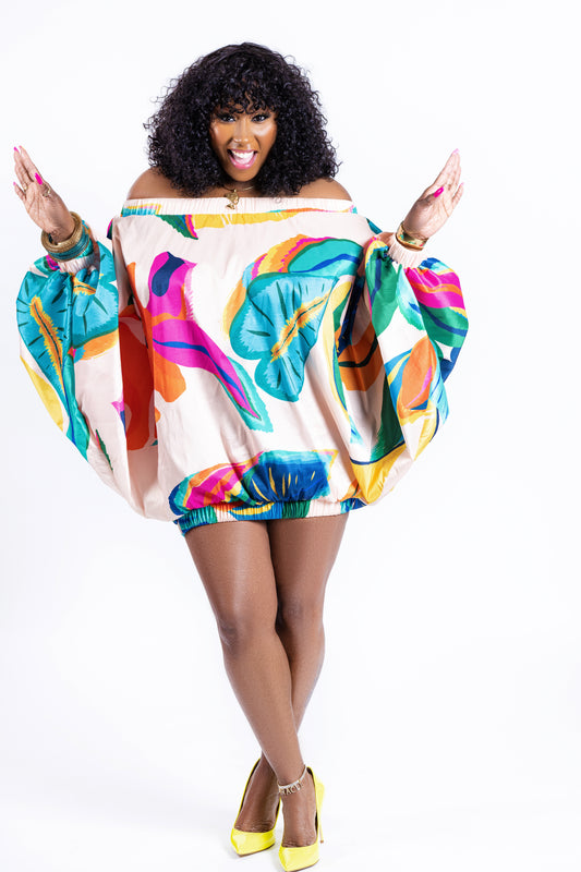 Island Girl Vibes Shirt Dress