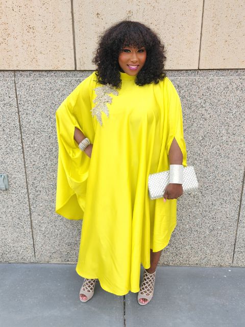 It's Giving Patti LaBelle Vibes Dress