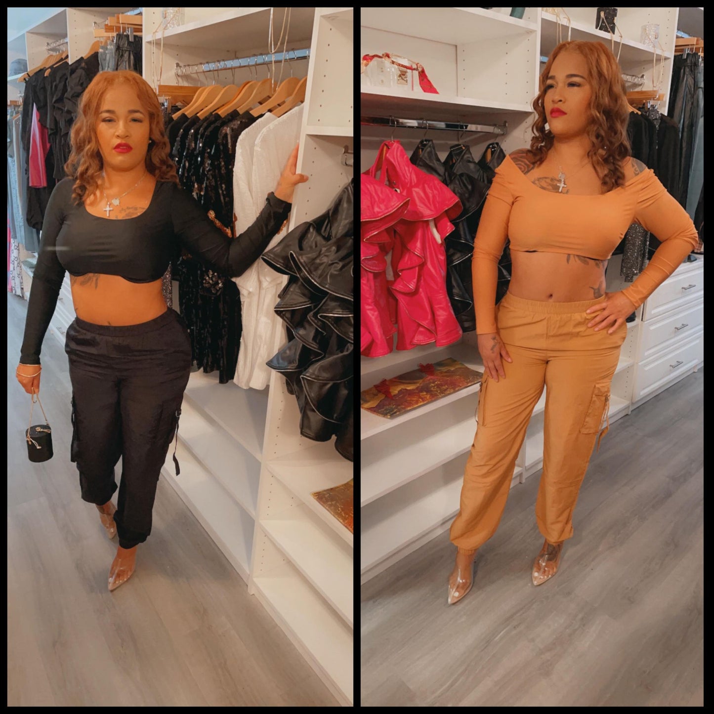 Crop Top 2 Piece Set