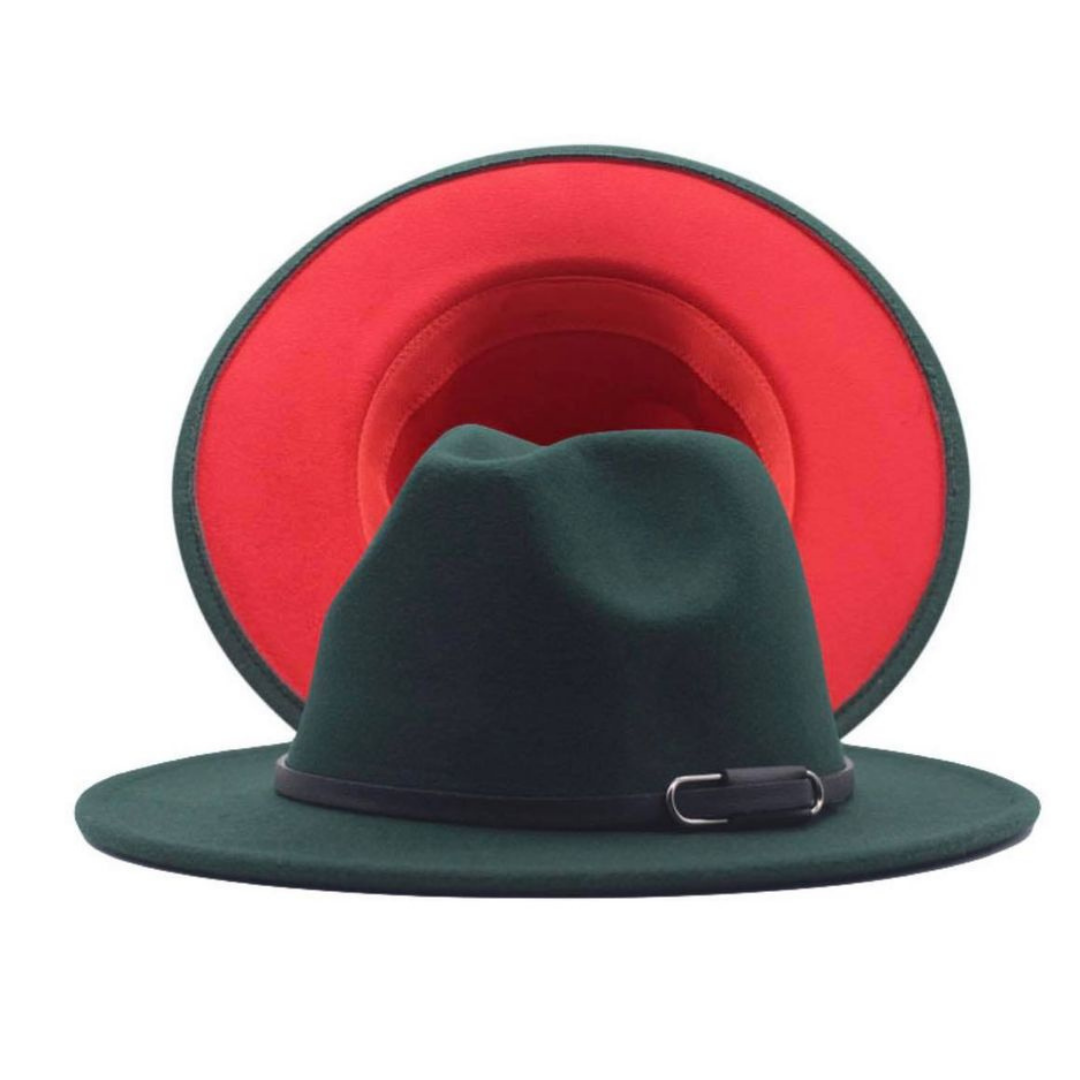 Slim Belted Fedora