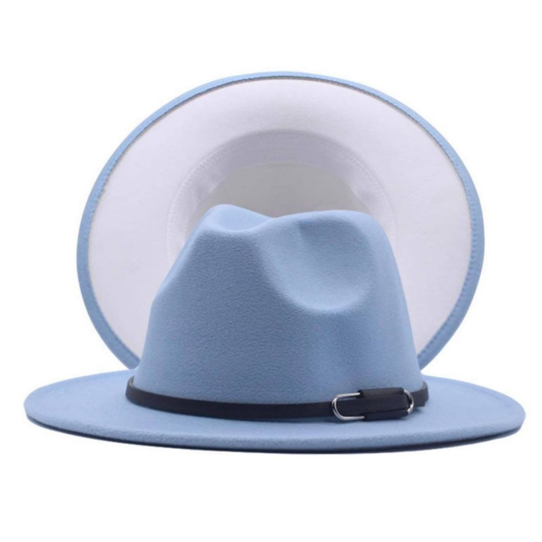 Slim Belted Fedora