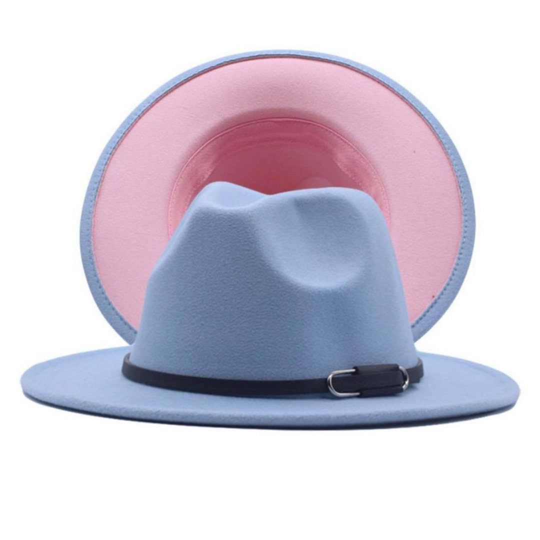 Slim Belted Fedora