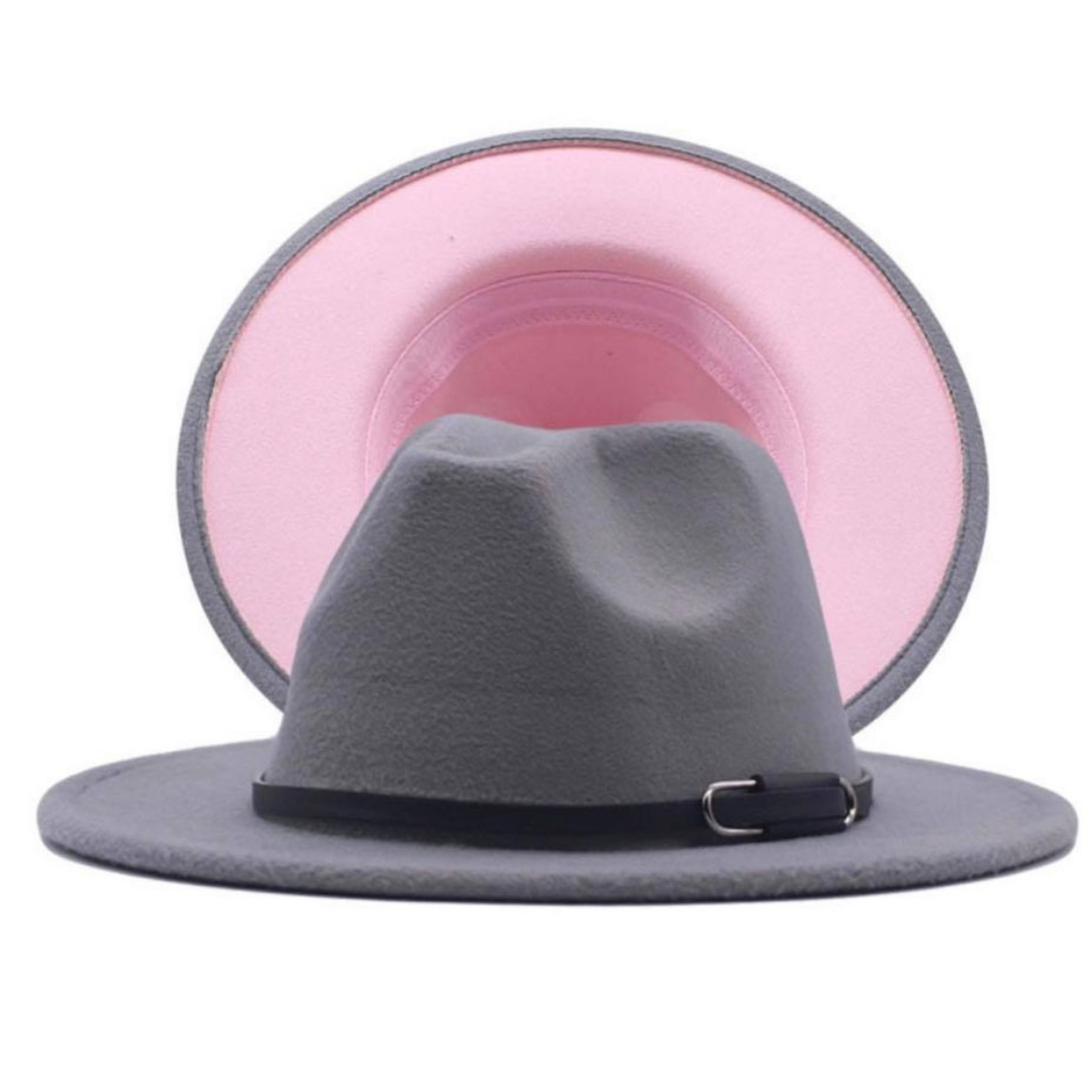 Slim Belted Fedora