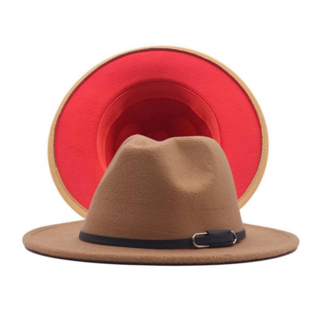 Slim Belted Fedora