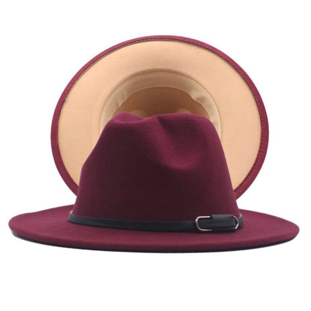 Slim Belted Fedora