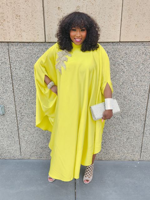 It's Giving Patti LaBelle Vibes Dress