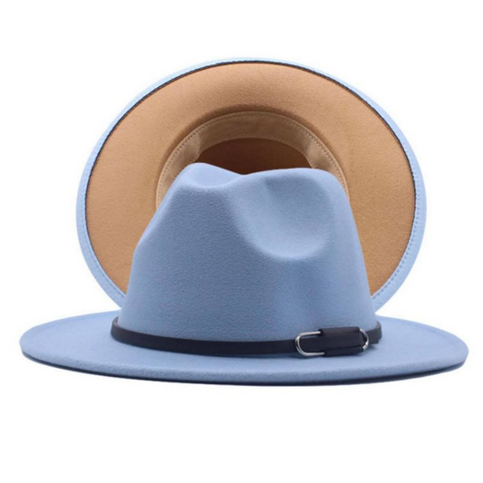 Slim Belted Fedora