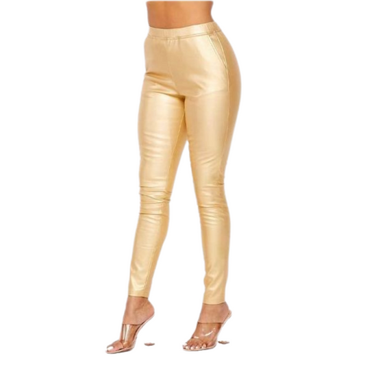 Solid Gold Pants