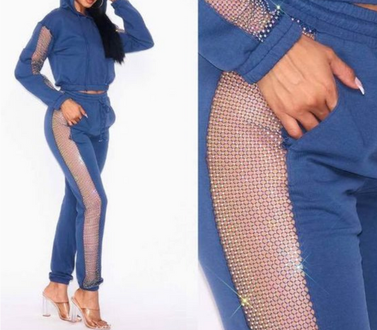 Show and Tell Side Sequin 2 piece